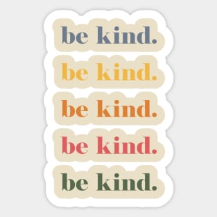 Be Kind Sticker